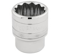 Draper 1/2" Drive Hi Torq Bi Hexagon Socket Metric 1/2" 26mm