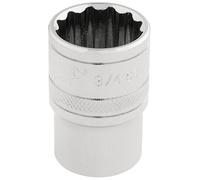 Draper Expert 33660 Hi-Torq® 12 Point Socket 1/2in Sq. Dr. 3/4in each