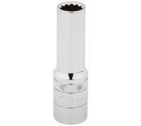 Draper 1/2" Square Drive Hi-Torq 12 Point Deep Socket 12mm 33731
