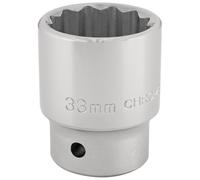 Draper Expert 33mm 12pt Socket 3/4DR Bulk - 16700