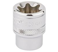 Draper Torx Socket E20 - 3/8" Drive