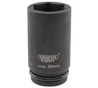 Draper Expert 35mm 3/4" Square Drive Hi-Torq 6 Point Deep Impact Socket (5066)