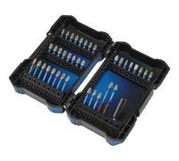 Draper 04929 Impact Rated Screwdriver Bit Set (38 Piece), Blue and Black