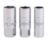 Draper Expert 3PC Spark Plug Scket 1/2"Pckd - 16784