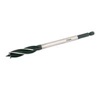 Draper Expert 4 Fluted Auger Bit 4 Carbon Steel Cutting Edges 12 x 165mm