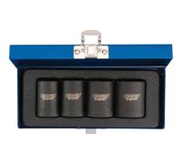Draper Locking Wheel Nut Set, 1/2" Sq. Dr. (4 Piece)