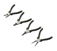 Draper Expert 4-Piece Circlip Pliers Set, 180mm, Internal & External, Straight &