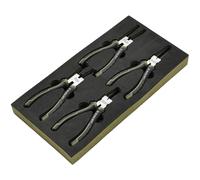 Draper Expert 4 Piece Circlip Pliers Set in Foam Tray