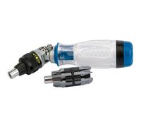 Draper 40855 Jointed Ratchet Screwdriver and Bit Set (14 Pieces)