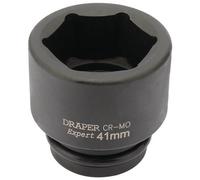 Draper 71833 3/4" Square Drive Expert Hi-Torq 6 Point Impact Socket, 41 mm Size , Blue