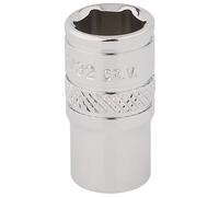 Draper Hi-Torq Bi-Hexagon Socket – 1/4" Drive – 11/32" Imperial