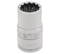 Draper Expert 49457 Hi-Torq® 12 Point Socket 3/8in Sq. Dr. 9/16in each