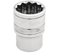 Draper Expert 49482 Hi-Torq® 12 Point Socket 3/8in Sq. Dr. 13/16in each