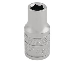 Draper Expert 5.5MM 6PT Socket 1/4 DR-Pckd - 16509