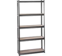Draper Expert 21659 Heavy Duty Steel Shelving Unit 5 Shelves L920 X W305 X H1830Mm each