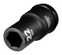 Draper Expert Impact Socket 5054 - 22mm, 3/4-inch Square Drive, Hi-Torq 6-Point Deep