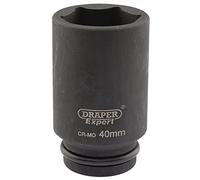 Draper Deep Impact Socket Expert 5071 40mm 3/4-inch Square Drive Hi-Torq 6-Point