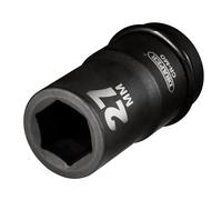 Draper Expert 05142 Expert Hi-Torq® 6 Point Deep Impact Socket 1in Sq. Dr. 27Mm each
