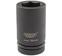 Draper Expert 5148 34mm 1-inch Square Drive Hi-Torq 6-Point Deep Impact Socket