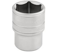 Draper Expert 6 Point Imperial Socket 1/2" Square Drive 7/8" Silver Hand Tool