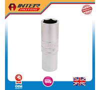 Draper Expert 6 Point Metric Deep Socket, 1-2" Sq. Dr., 19mm 16651
