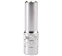 Draper Expert 6 Point Metric Deep Socket 1/2" Square Drive Chrome Plated 13mm