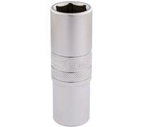 Draper Expert 6 Point Metric Deep Socket 1/2" Square Drive Chrome Plated 18mm