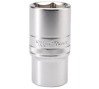 Draper Expert 6 Point Metric Deep Socket 1/2" Square Drive Chrome Plated 30mm