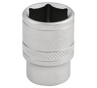 Draper Expert 6 Point Metric Socket, 3/8" Sq. Dr., 15mm
