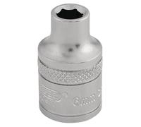 Draper Expert 6 Point Metric Socket 3/8" Square Drive Micro Satin Finish 6mm