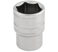 Draper Expert 6 Point Metric Socket Micro Satin Finish 1/2" Square Drive 20mm