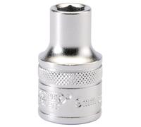 Draper Expert 6 Point Metric Socket Micro Satin Finish 1/2" Square Drive 9mm