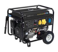 Draper Expert 6000W 15HP Petrol Generator with Wheels 25L Tank 16143