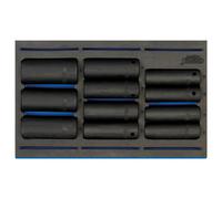Draper Expert 63483 Impact Socket Set In 1/4 Drawer Eva Insert Tray 1/2in Sq. Dr. (11 Piece) per set