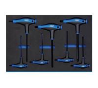Draper Expert 63503 Tft Handle Ball End Hexagon Key Set In 3/4 Drawer Eva Insert Tray (7 Piece) per set