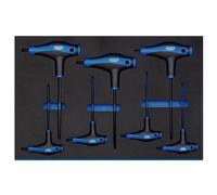 Draper TX-STAR® T' Handle Key Set in 3/4 Drawer EVA Insert Tray (7 Piece)