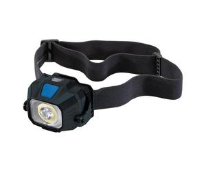 Draper Expert 65689 Cob/Smd Led Wireless/Usb Rechargeable Head Torch 6W 400 Lumens Usb-C Cable Supplied each 1