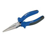 Heavy Duty Soft Grip Long Nose Pliers, 160mm