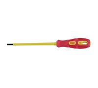 Draper Expert 69212 Vde Approved Fully Insulated Plain Slot Screwdriver 3.0 X 100Mm (Display Packed) each