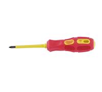 VDE Approved Fully Insulated PZ TYPE Screwdriver, No.1 x 80mm (Display Packed)