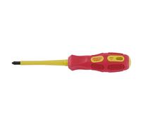 Draper Expert 69229 Vde Approved Fully Insulated Pz Type Screwdriver No.2 X 100Mm (Display Packed) each