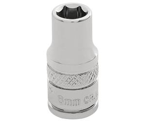 Draper Expert 6MM HEX Socket 1/4 DR-Pckd - 32453