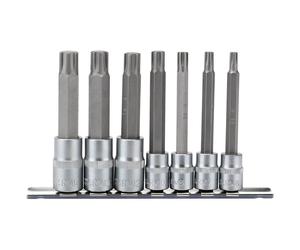Draper Expert 7 Piece 3/8 & 1/2in Drive Ribe® Socket Bit Set 100mm M6-M14 16346