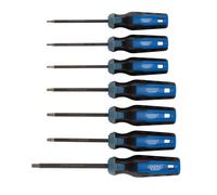 Draper Expert 7 Piece Diamond Tipped Soft Grip Torx Screwdriver Set 95164