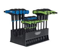 Draper Expert TX-STAR® & Hex Soft Grip Metric T-Handle Key Set (20 Piece)