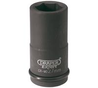 Draper Expert 71908 Hi-Torq® 6 Point Deep Impact Socket 3/4in Sq. Dr. 27Mm each