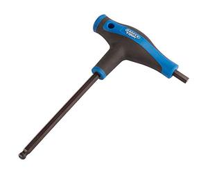 Draper Expert 8.0mm Hexagon & Ball End Allen Key Metric T Handle Hand Tools | Hex Key Wrench | Soft Grip Chrome Vanadium Steel | 33912