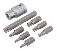 Draper Expert 83562 Draper Tx-Star® Bit Set 1/2in Sq. Dr. (8 Piece) per set