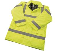 Draper Expert 84721 High Visibility Traffic Jacket Size L each