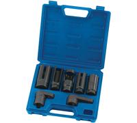 Draper 89765 Expert Lambda/Oxygen Sensor Socket Set 3/8" 1/2" Sq. Dr. 7 Piece